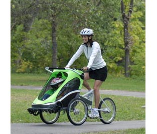 Baby Prams Reviews on How To Choose A Bicycle Trailer   Twinbabystrollerreviews Com